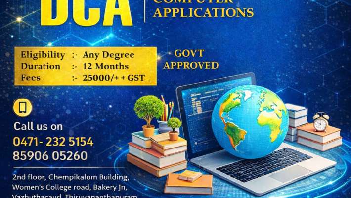 PGDCA Course in Trivandrum | Computer Applications Diploma